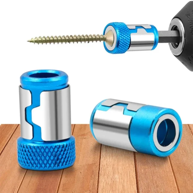 Universal Magnetic Ring Alloy Screwdriver Bits Anti Corrosion Strong Magnetizer