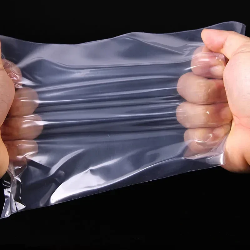300/100PCS Transparent Zip Bags Food Jewelry Vacuum Storage Bag Plastic Thicken Reclosable Poly Bag Kitchen Organization Package - image 6