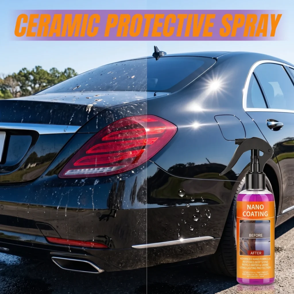 Car Nano Ceramic Coating Liquid Crystal Hydrophobic Layer Polishing Paint Agent – product image 2
