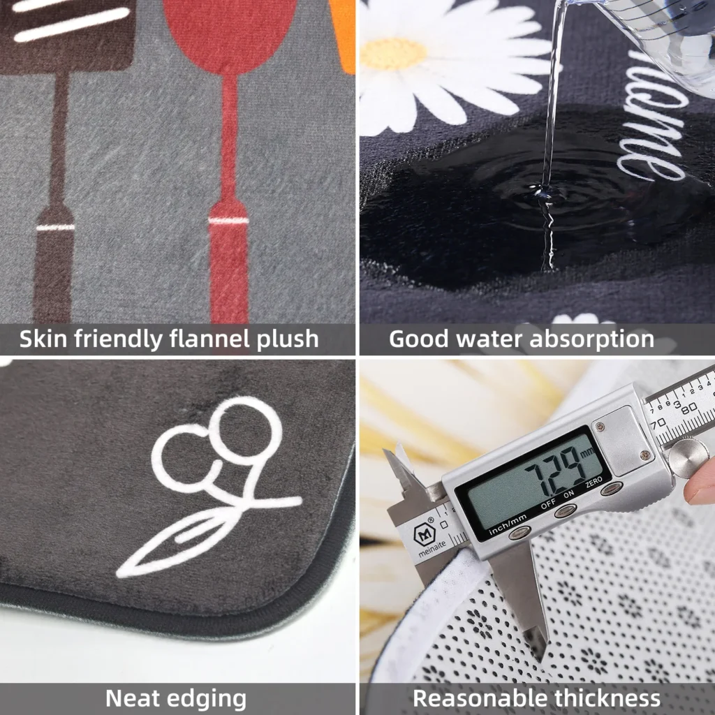 Multi Purpose Sponge Water Absorption Mat Kitchen Bathroom Anti Skid Moisture – product image 4