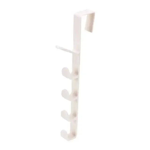 Behind the Door Coat Hook Hanger Behind the Door Cabinet Wardrobe Dormitory Door Hook Storage Rack - image 7
