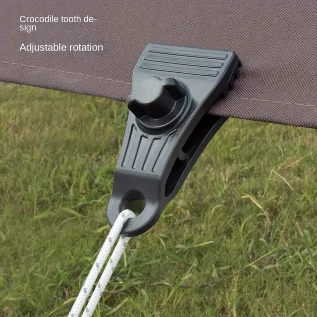 Tent Clips Carabiner Set Windproof Reinforced Clamps Canopy 10 Pack