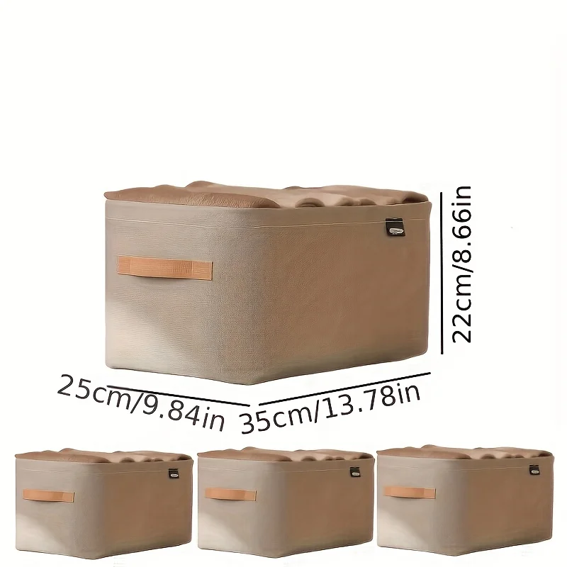 Thicken Clothes Organizer Pants Sweater Storage Cabinets Drawers Organizer Jeans Storage Box Wardrobe Clothes Storage Organizers - image 3