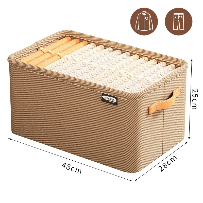 Thicken Clothes Organizer Pants Sweater Storage Cabinets Drawers Organizer Jeans Storage Box Wardrobe Clothes Storage Organizers - image 9