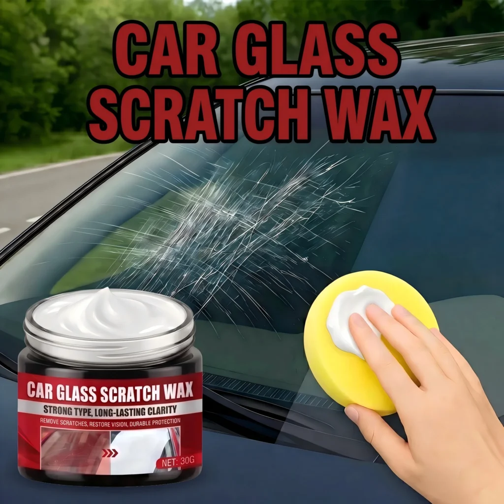 Car Windshield Mirror Care Paste Polishing Brightening Scratch Repair Multi – product image 3