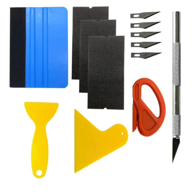 Car Wrapping Tools Kit Auto Foil Set Vinyl Wraps Tool Squeegee