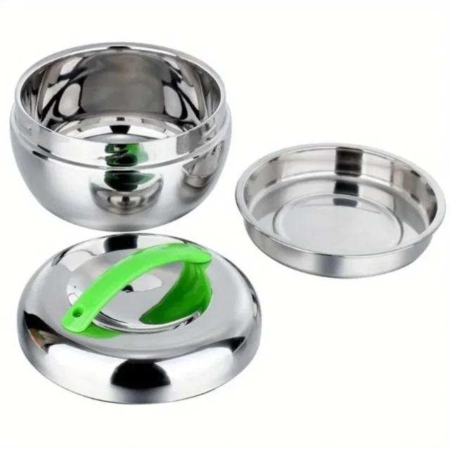 0.8L Multifunctional Insulated Stainless Steel Lunch Box Portable Bento Food
