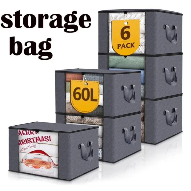 Space Saving Home Storage Organiser 6 Pack