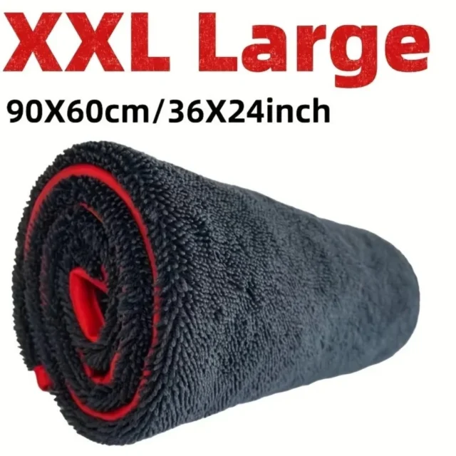 Ultra Absorbent Car Towel Xxl Extra Large Microfiber Drying Thickened