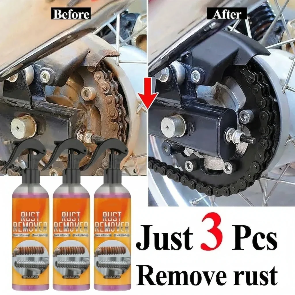 Multi Use Auto Rust Remover Used Removal Supplying Protective Coat 3 - 3 Pack – product image 4