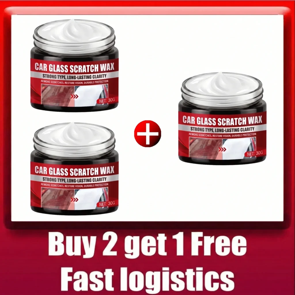 Car Windshield Mirror Care Paste Polishing Brightening Scratch Repair Multi – product image 10