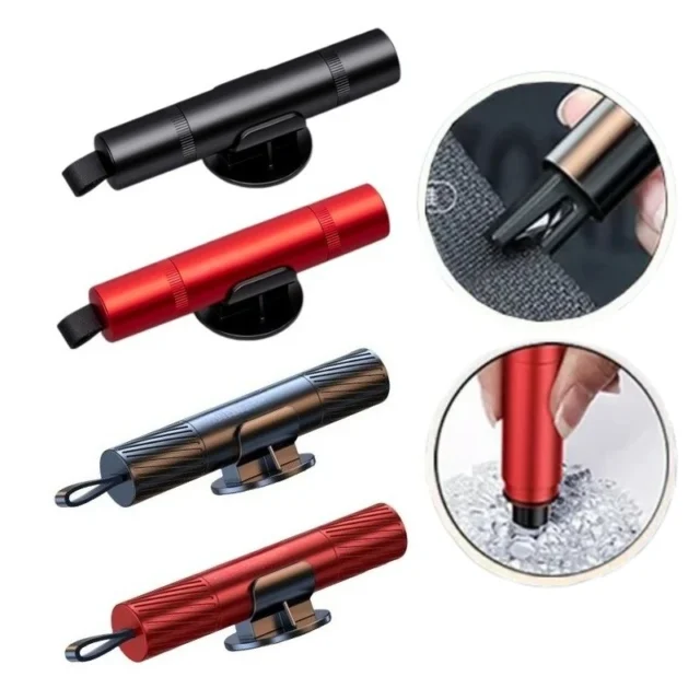2 1 Car Safety Hammer Emergency Window Breaker Seat Belt