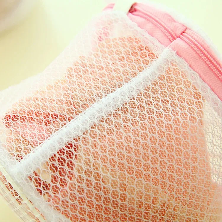 Lingerie Washing Mesh Clothing Underwear Organizer Washing Bag Useful Mesh Net Bra Wash Bag Zipper Laundry Bag - image 4