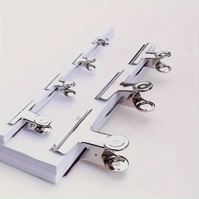 12pcs Heavy - Duty Stainless Steel Food Bag Sealing Clips - Air - Tight - Reusable Multipurpose Clips for Kitchen - Office - School - image 2
