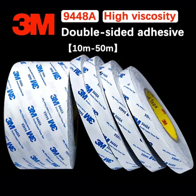 3M 9448A Double Sided Adhesive Ultra Thin High Viscosity Fixed Strong
