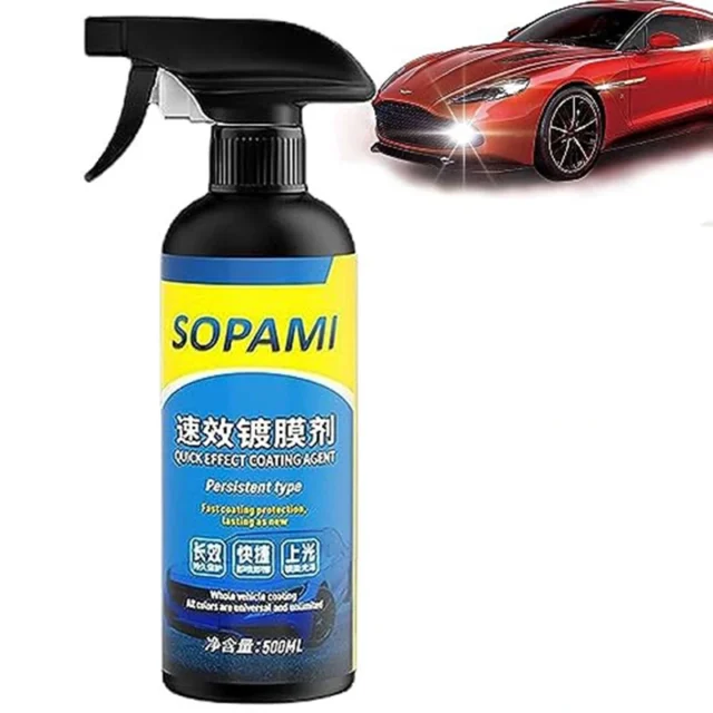 Car Coating Agent Quick Acting Paint Waxing Solution Crystal Plating Spray