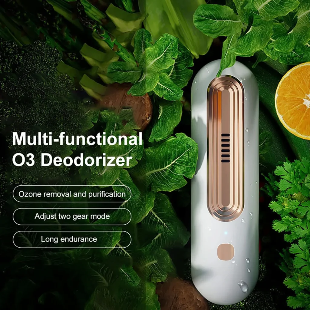 Refrigerator Deodorizer Air Purifier Usb Charging Food Shelf Life Extender – product image 2
