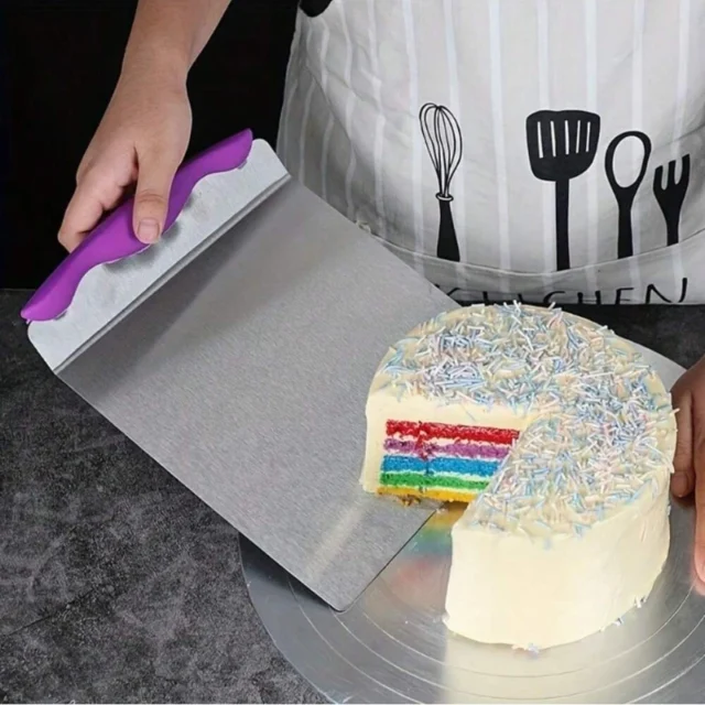 Stainless Steel Cake Transfer Tray Baking Moving Plate Shovel Pizza Peel