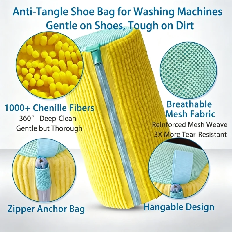 Foldable Mesh Laundry Basket with Carry Handles - 4 Pack – product image 2