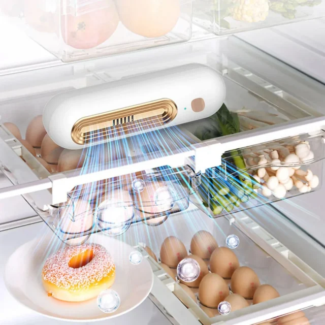 Refrigerator Deodorizer Air Purifier Usb Charging Food Shelf Life Extender