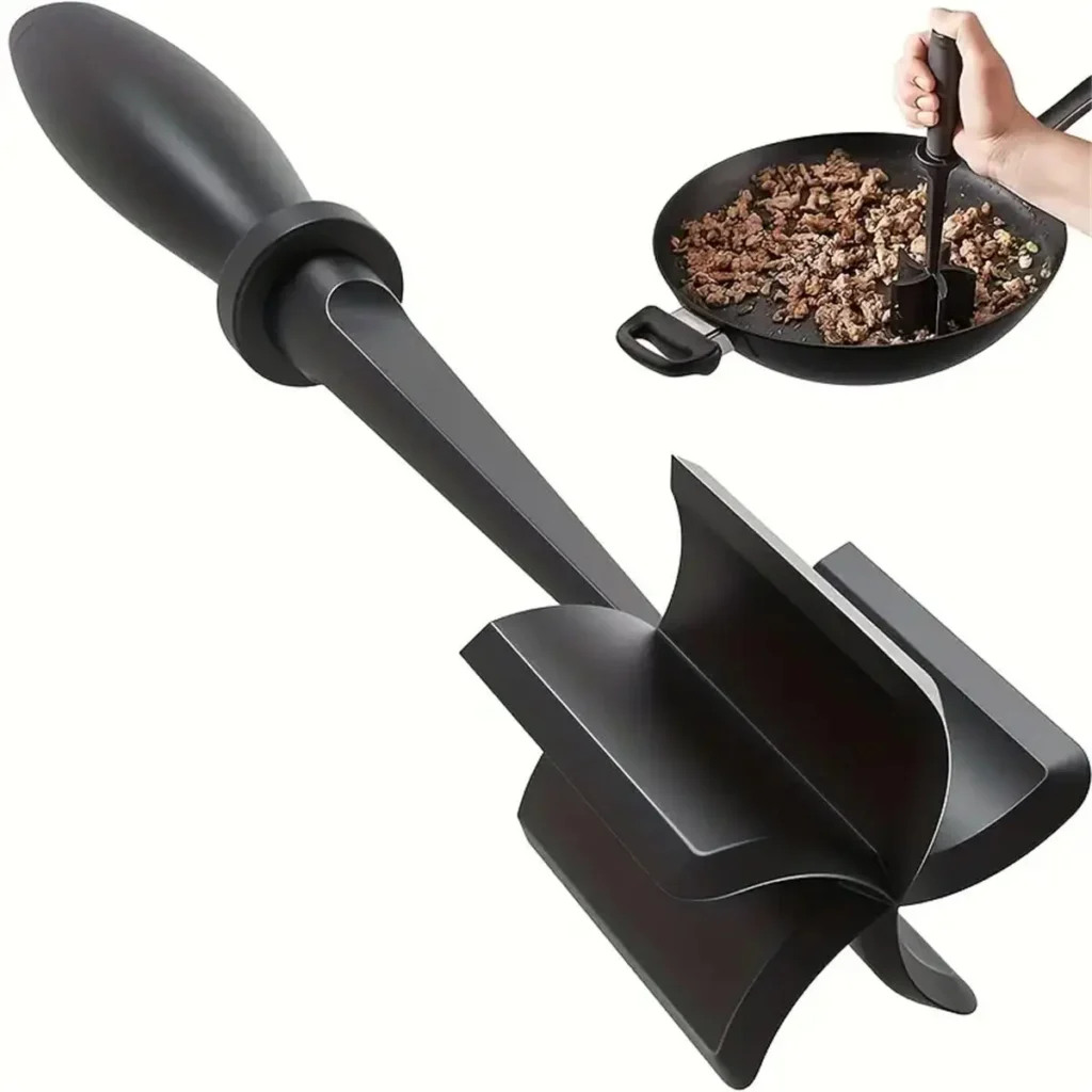 Meat Chopper Shredder Heat Resistant Suitable Hamburger Ground Beef Smasher