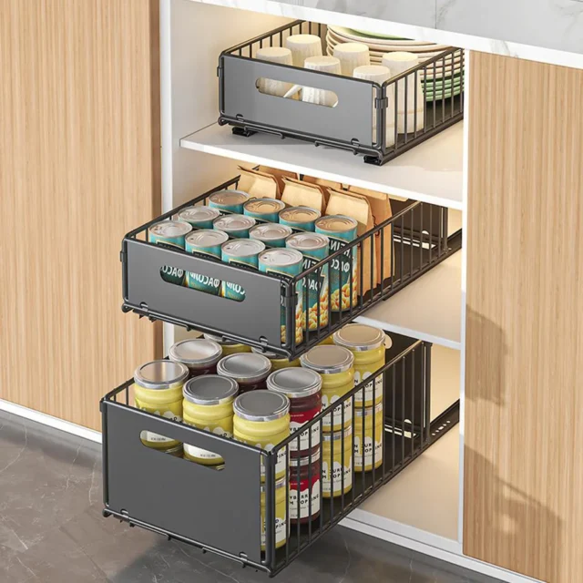 Space Saving Home Storage Organiser 2 Pack