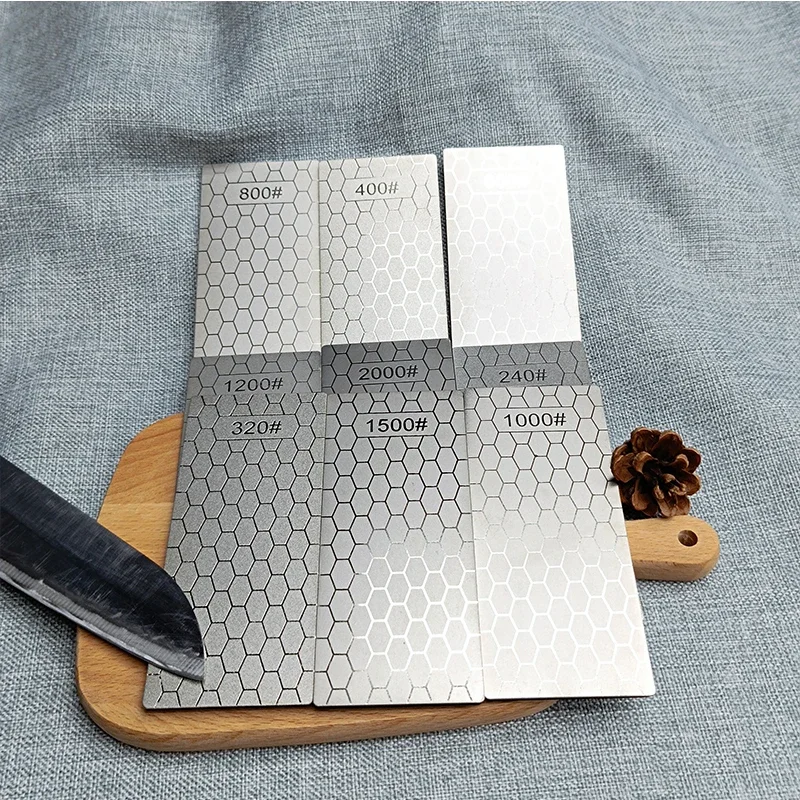 Diamond Stone No Base Bar Used Knife Sharpener Whetstone Grinding Sharpening – product image 5